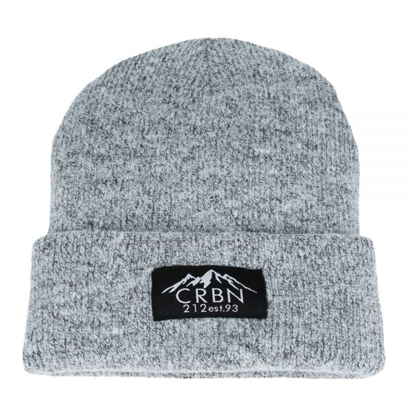 Carbon212 Patch Est.93 Double Layer Soft Beanie - Assorted Colours
