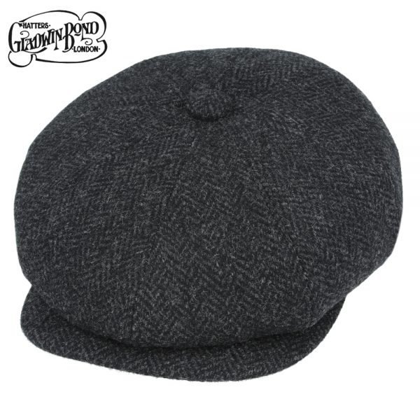 Gladwin Bond 100% Pure Wool Newsboy Gatsby Caps