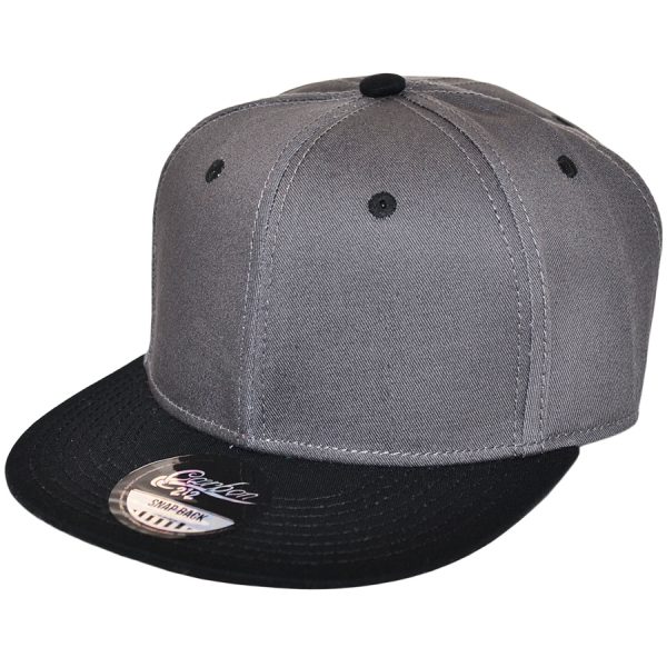 Carbon212 Two Tone Snapback Cap - Grey/Black