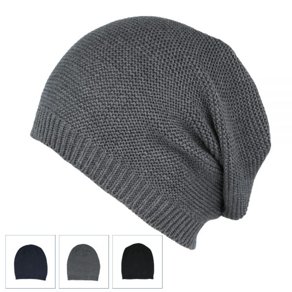 Oversized Long Unisex Slouch Beanie - Assorted Colours