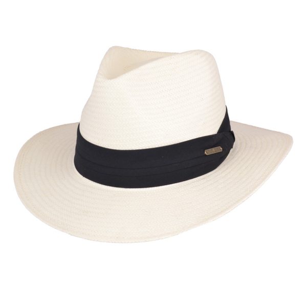 Paper Straw Panama Hat - Cream