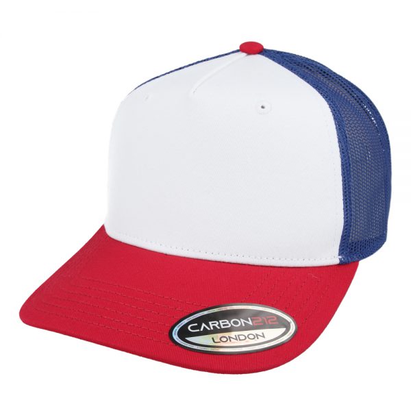 Carbon212 Cotton 2-Tone Trucker Baseball Cap - Mix Colour