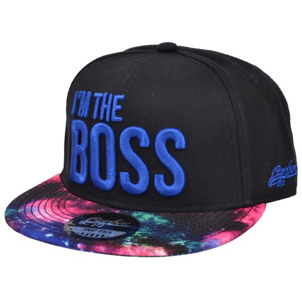 I’M THE BOSS SNAPBACK – PURPLE GALAXY