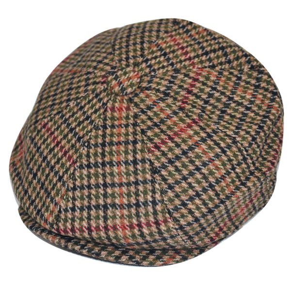 Newsboy Cap Tweed - Multi-COLOR