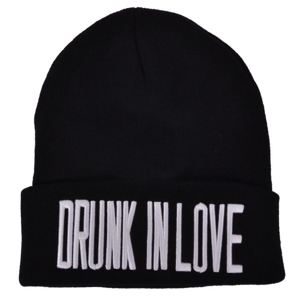 Drunk In Love Beanie - Black