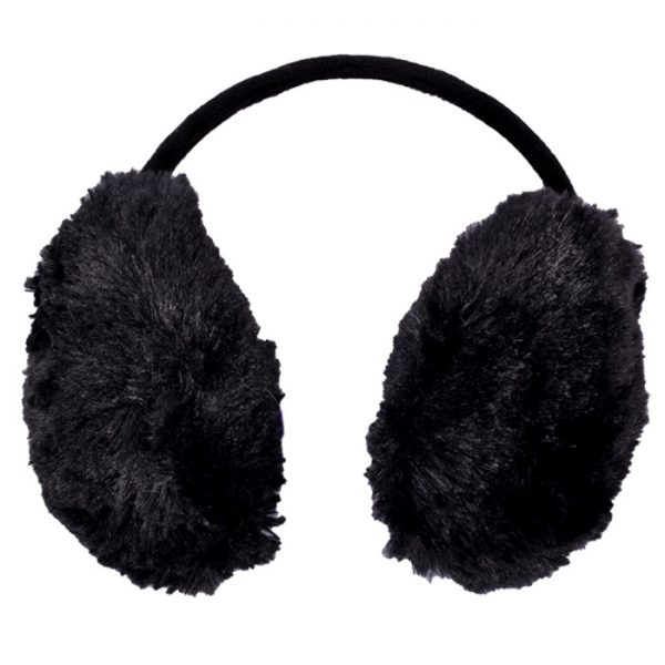 Maz Fur Earmuffs - Black