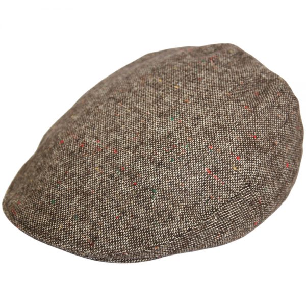 G&H Kids Tweed Flat Cap - Brown