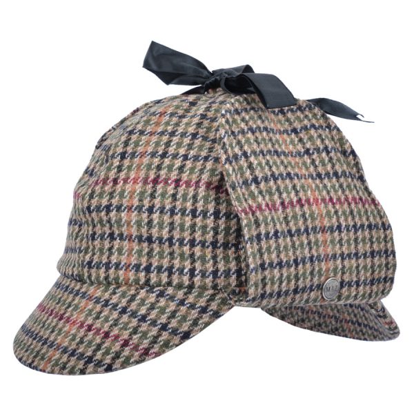 Tweed Deerstalker Hat - Green
