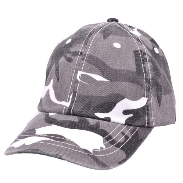 Carbon212 Dad Caps - B/W Camouflage