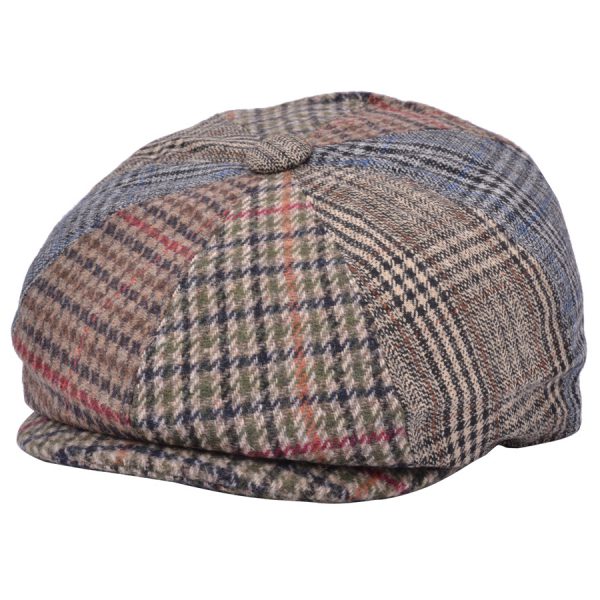 G&H Multi Patch Gatsby Cap