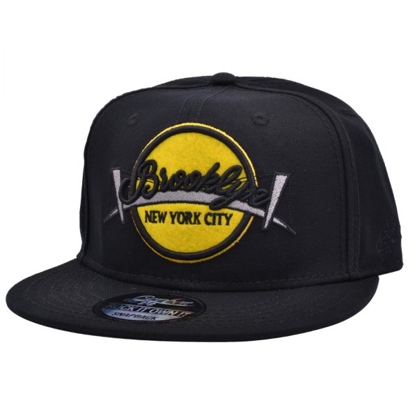 CARBON212 BROOKLYN NEW YORK CITY SNAPBACK – BLACK
