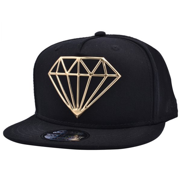 Carbon212 Hotpress Diamond Snapback - Gold