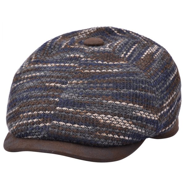 Gladwinbond Newsboy Flat Cap - Blue