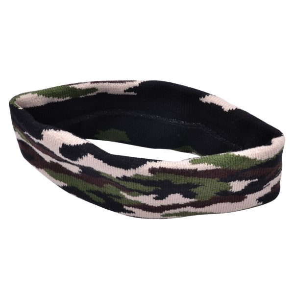 Maz Camouflage Headband - Green