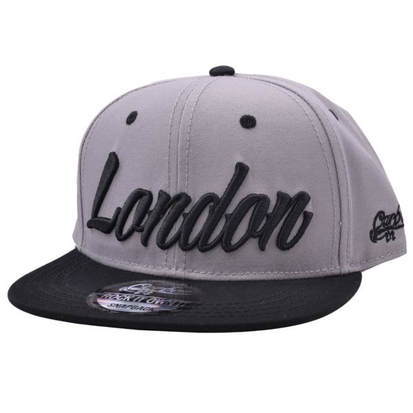 Carbon212 Youth London Snapback - Grey