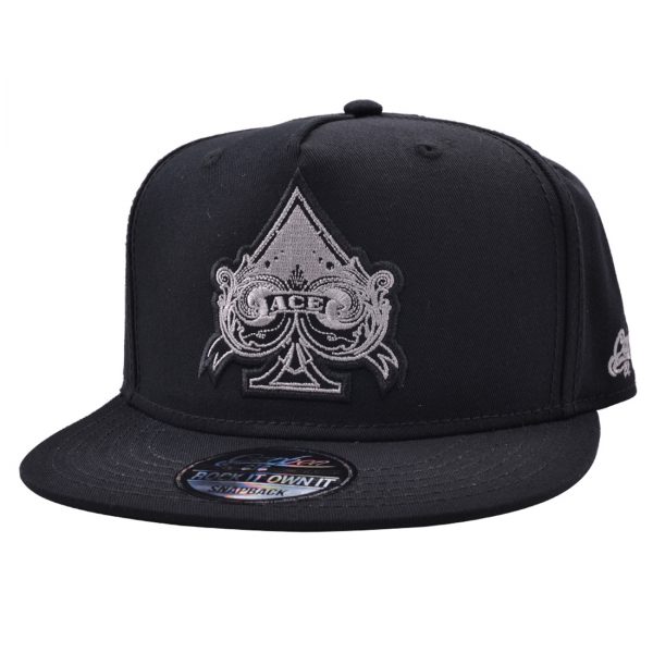 Carbon212 Ace Snapback – Black