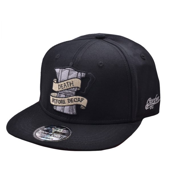 Carbon212 Death Before decaf Snapback - Black