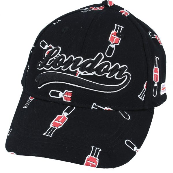 Carbon212 London Queen’s Guard Baseball Caps - Black