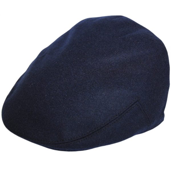 G&H Wool Flat Cap - Navy