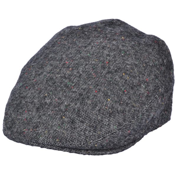 G&H Salt & Pepper Flat Cap - Grey