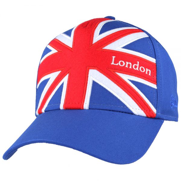 Carbon212 Youth London Union Jack Baseball Cap - Blue