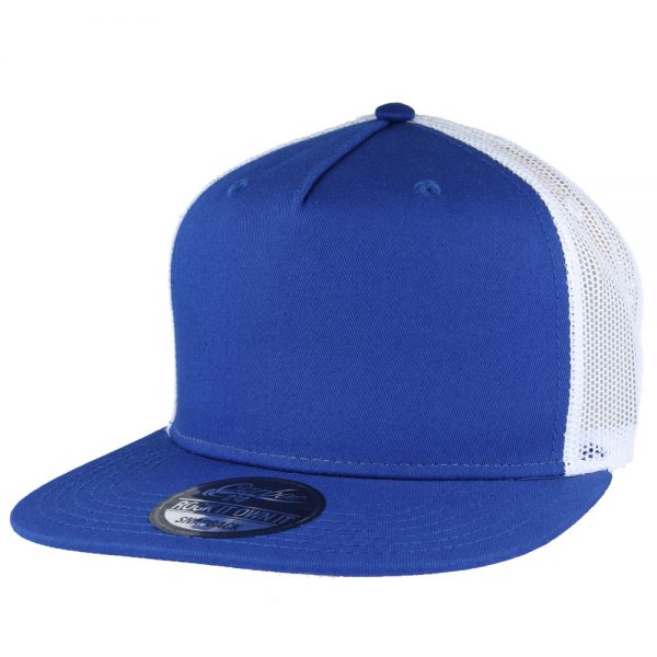 Carbon212 Half Mesh snapback - Royal Blue