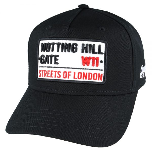 Carbon212 Notting Hill Gate Baseball Cap - Black