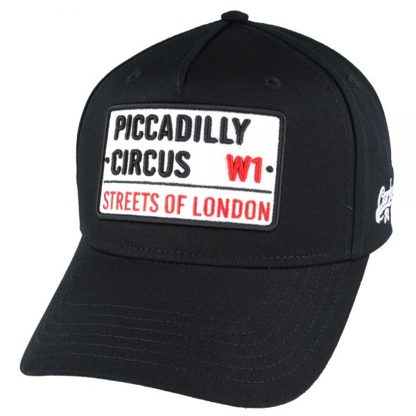 Carbon212 Piccadilly Circus Baseball Cap - Black