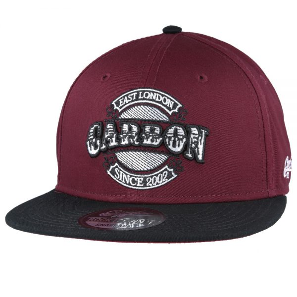 Carbon212 East London Snapback Cap - Wine