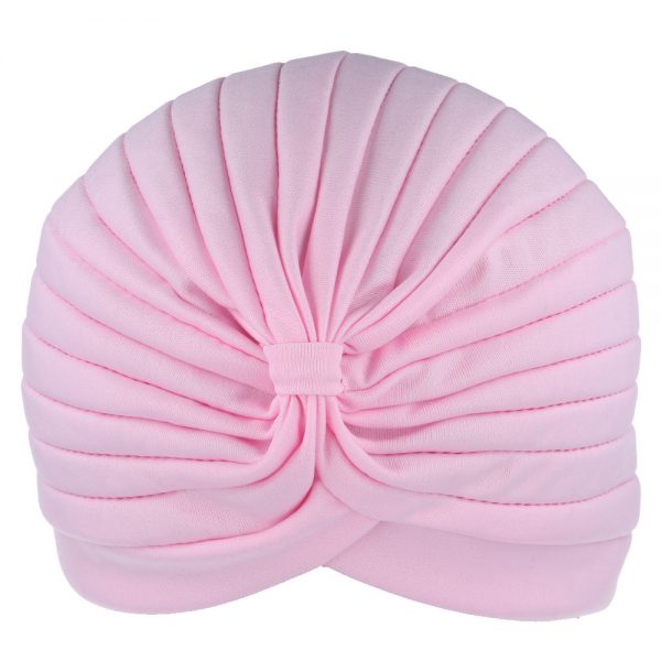 Maz Plain Turban Hat- Pink