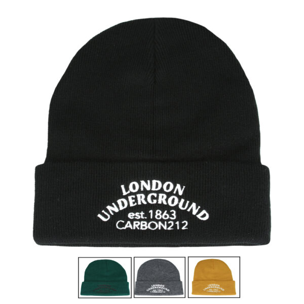 Maz London Underground Beanie - Assorted Colours