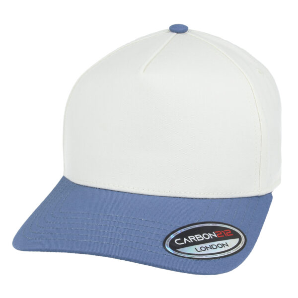 Cotton Frame Two-Tone Cap - Blue